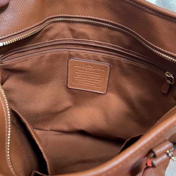 Coach Brown Tote - Picture 5 of 6